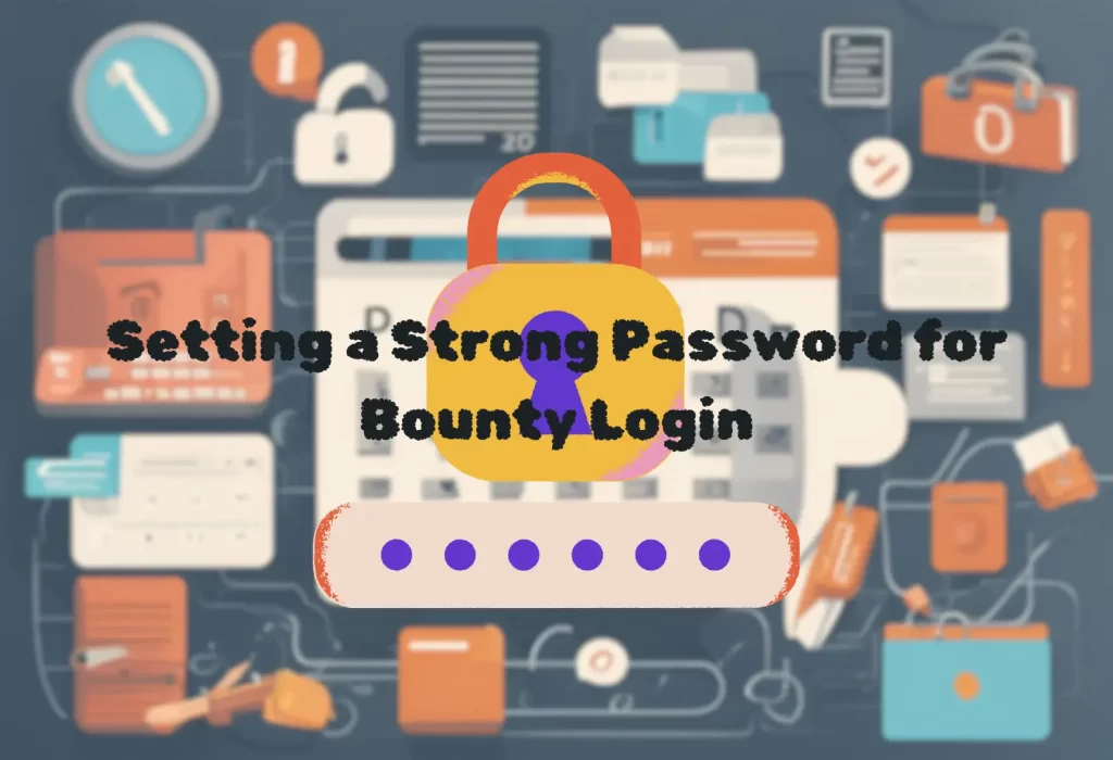 setting up strong password