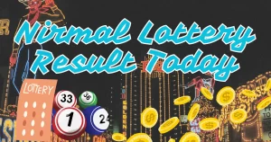 nirmal lottery result today