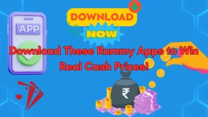 on image text "Download These Rummy Apps to Win Real Cash Prizes!"